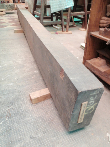 Tablón Madera De Quebracho De 268 X 23 X 11 Cm