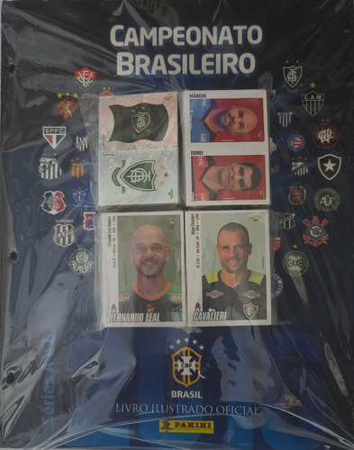 Álbum Campeonato Brasileiro 2016 - Capa Dura.