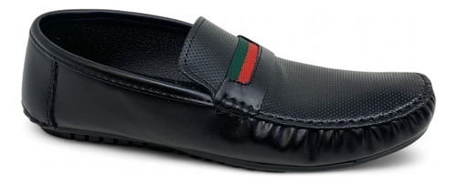 Zapato Casual Mocassin Con Listón Elegante Formal 3708p