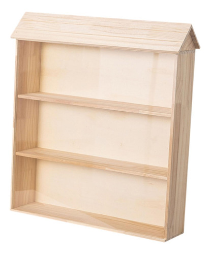 Vitrina Para Coleccionables, Escaparate En Forma De Casa,
