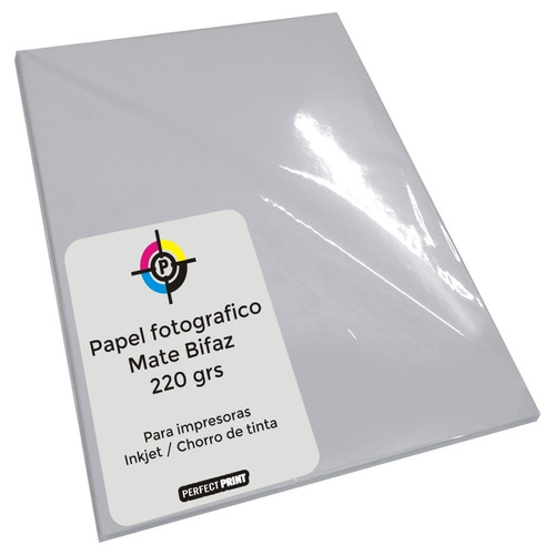 Papel Fotografico A4 Bifaz 20 Hojas 220g Mate Opalina