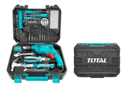 Set De Taladro Y Herramientas Total Uthkthp1152