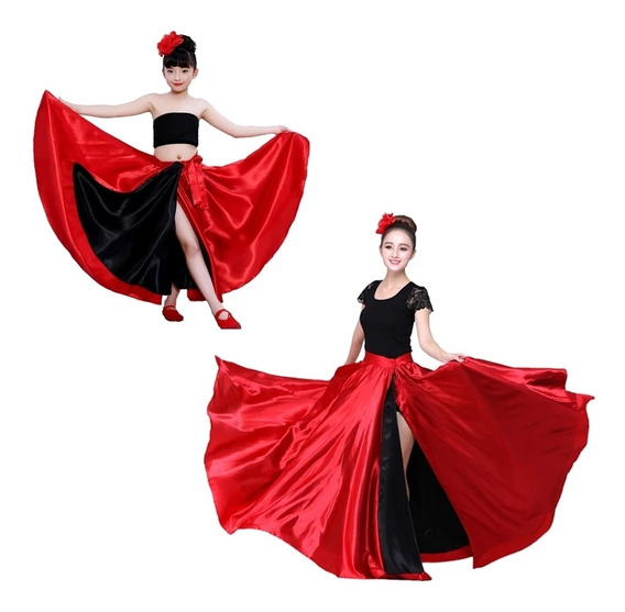 saia dança flamenca
