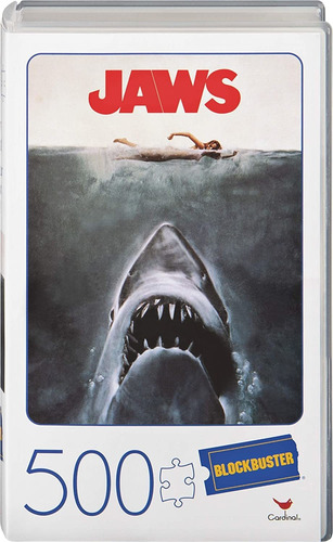 Jaws Movie Puzle De Plástico Retro De 500 Piezas