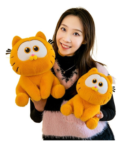 2pcs Muñeco Garfield Con Ojos Grandes Regalo Para Niños