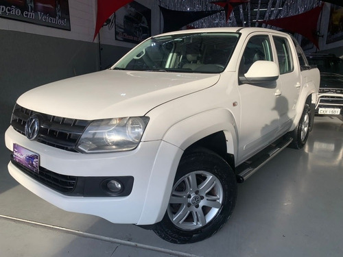 Imagem 1 de 13 de Vw Amarok 2.0 Tb Dieseltrendline Cd 4x4 2013 ** Impecável *