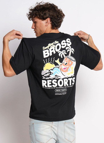 Remera Bross Oversize Resorts