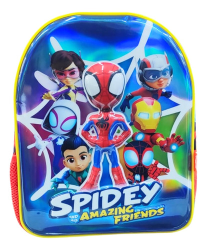 Mochila Espalda Jardin 3d Spidey Spiderman 12 Pulgadas