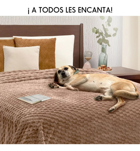 Cobertor Ligero Taupe King Size Efantito