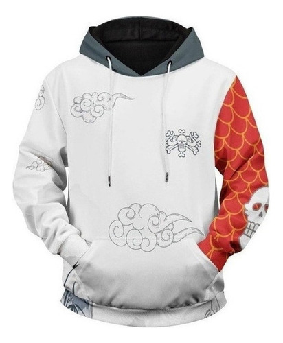 Anime One Piece Kaido Sudadera Con Capucha Moda Adulto 3d