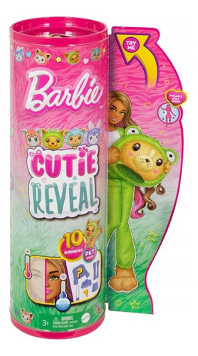 Barbie Cutie Reveal Perro Rana Hrk24 Original Mattel
