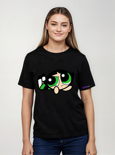 Polera Mujer Oversize Bellota Chicas Superpoderosas Grafimax