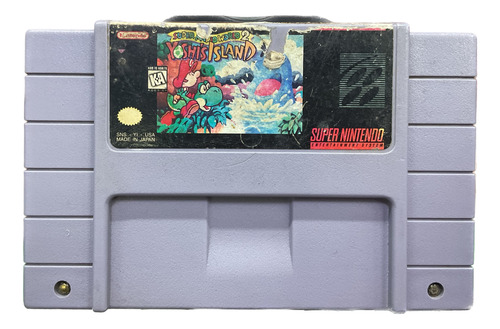 Yoshi's Island Snes Original Garantizado **play Again** (Reacondicionado)