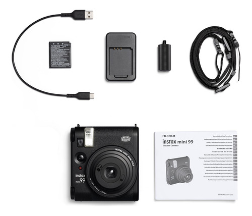 Cámara De Película Instantánea Fujifilm Instax Mini 99 Negra