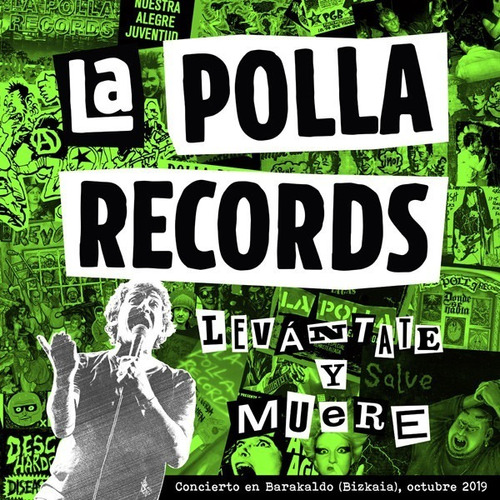 Vinilo La Polla Records Levántate Y Muere Nuevo Y Sellado