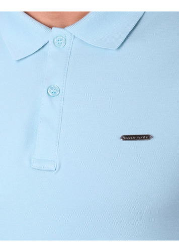 Playera Tipo Polo Slim Fit Manga Corta Casual Cómoda