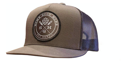 Gorra Snapback Some Good Hops, Color Carbón, Con Logotipo Ne