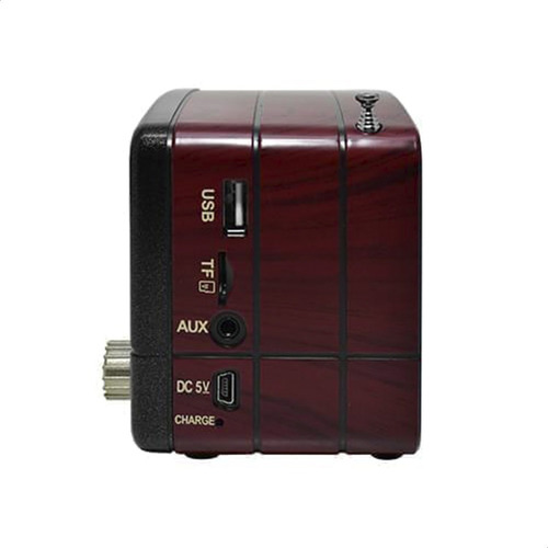 Radio Parlante Bluetooth Retro Vintage Batería Recargable 5v