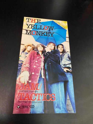 Mini Cd Single De J-rock The Yellow Monkey Jam/ Tactics