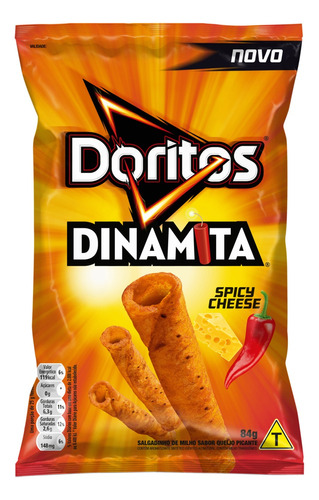 Salgadinho de Milho Doritos Dinamita spicy cheese 84 g