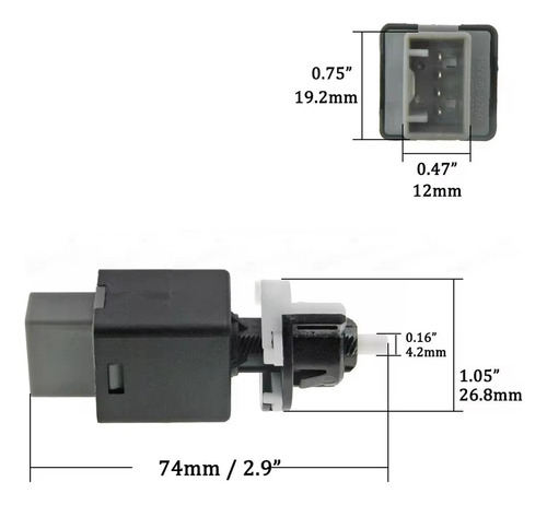 Lámpara De Freno De Coche/lámpara De Parada Trasera De 4 Pin