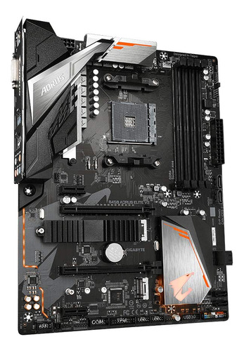 Mother Gigabyte B450 Aorus Elite V2 Atx For Amd Am4 Cpus