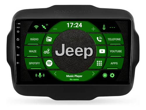 Multimídia Jeep Renegade 2015 Waze S300 Android  Octa Core