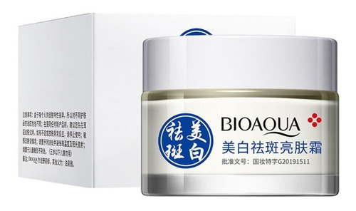 Crema Facial Blanqueador Bioaqu Tipo De Piel Todo Tipo De Piel