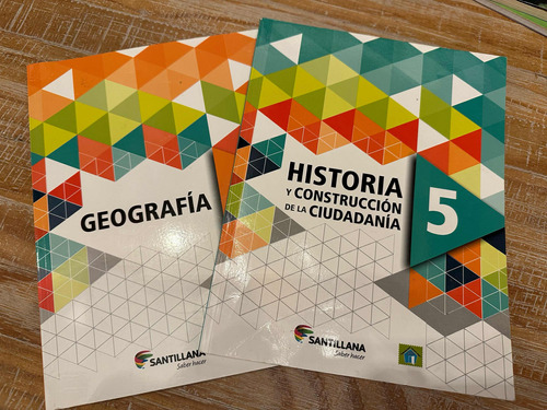 Pack Historia Y Geografía 5 Santillana