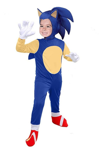 Mono Sonic Hedgehog Para Niños Disfraces De Halloween