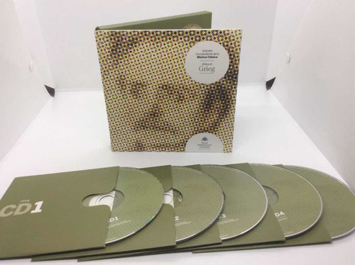 Imagen 5 de 8 de Cd - Música - Edvard Grieg - Real Filarmónica De Londres