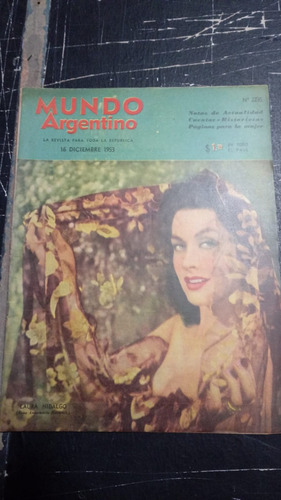 Mundo Argentino Dic 1953 Laura Hidalgo