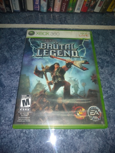 Xbox 360 Live Video Juego Brutal Legends Sin Instructivo