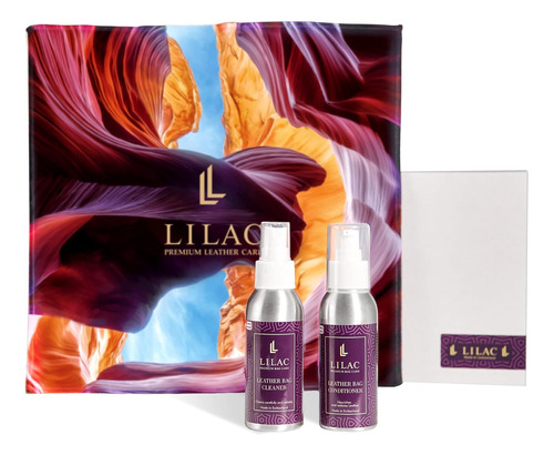 Lilac Premium Bag Care Set De Productos Profesionales Para E