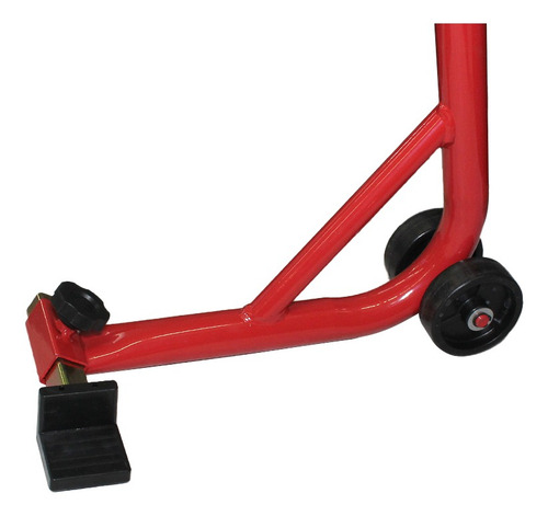 Imagen 4 de 10 de Gato Soporte Motocicleta. Elevador Rueda Trasera 350 Kg.