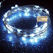 Comprar Guirnalda Luz Led Fria Alambre Led Microled Pilas Deco 2mtrs