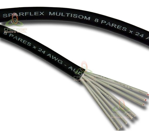 Multicabo Sparflex 8 Vias X 24 Awg Para Medusas Oferta