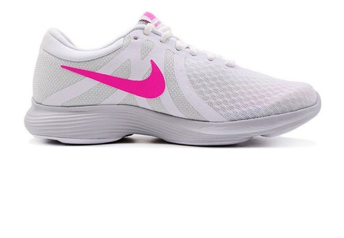 Tenis Nike Revolution 4 Blanco/rosa Originales - 908999 101