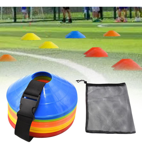 Conos De Fútbol, Conos De Disco De 40 Piezas Coloridas.