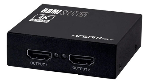 Switch Hdmi Splitter 1 Entrada Y 2 Salida 4k Argomtech