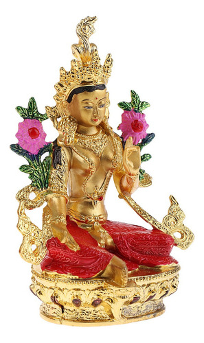 Buda Tántrico Tibetano Ocho Mascota Tara Escultura Estatua