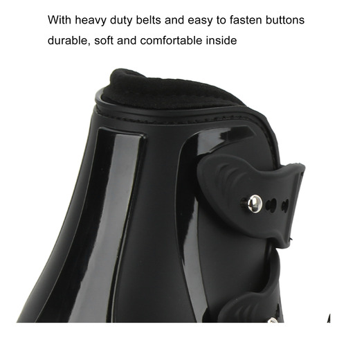 Set De Botas Xl Horse Tendon Hind Boot, Suaves Y Antidesliza
