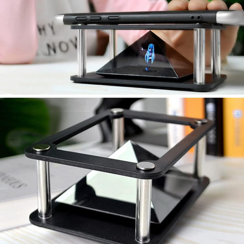 Proyector De Hologramas De Teléfonos Inteligentes, Soporte D