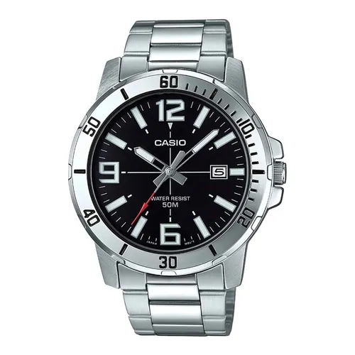 Reloj Casio Mtp vd01d 1e Acero Caballero 50m Agente Oficial