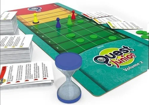 Jogo Grow Quest Júnior Volume 2 2000 Perguntas