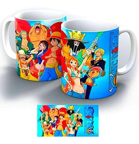 Mug One Piece - Taza Anime Pocillo Para Otaku