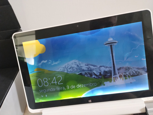 Netbook Tablet Acer Iconia W5 - Caixa Com Manual Tela Escura (Usado)