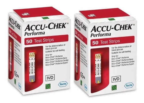 Accu Check Performa 100 Tiras Reactivas