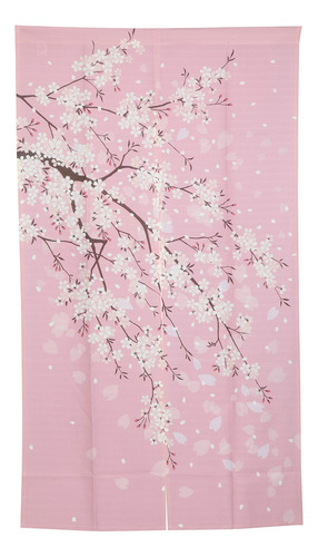 I-mart Cortina De Puerta De Cerezo Japonés Noren, 59.1 X 35.