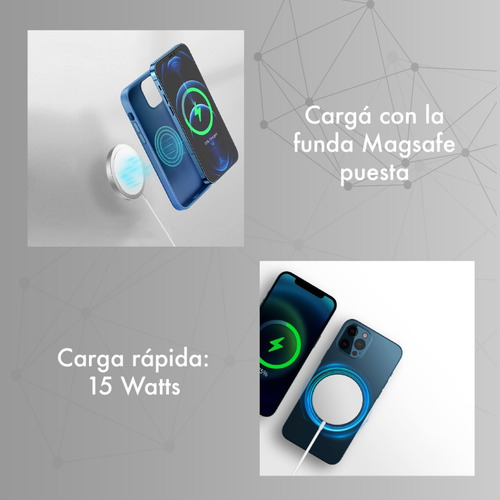 Imagen 7 de 10 de Cargador Inalámbrico Magsafe - Compatible iPhone - 15w